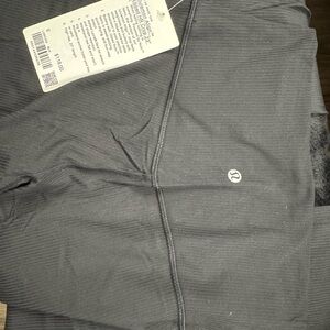 Lululemon Black Ribbed Leggings NWT Size 6